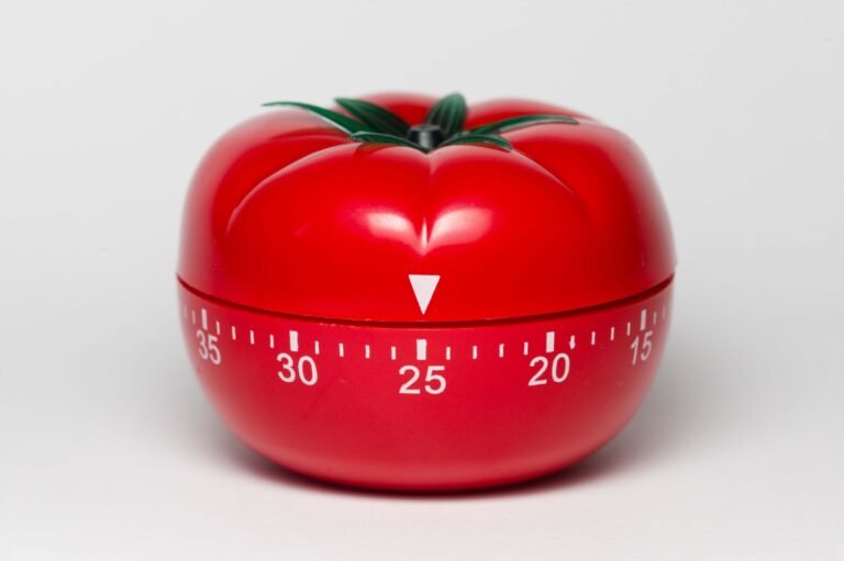 Temporizador pomodoro utilizado para la técnica